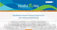 Desktop Screenshot of mindful-way.com